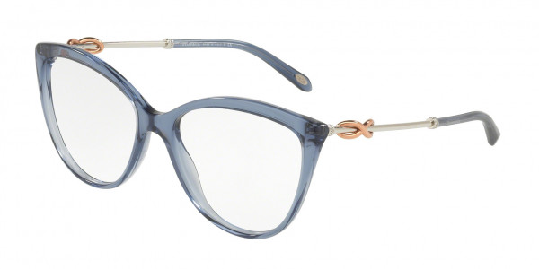 Tiffany & Co. TF2161B Eyeglasses, 8242 TRANSPARENT BLUE (BLUE)