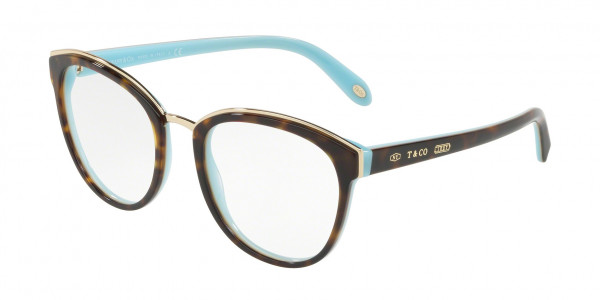 Tiffany & Co. TF2162F Eyeglasses, 8134 HAVANA/BLUE (HAVANA)