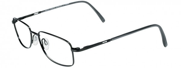 EasyClip O1034 Eyeglasses, SATIN DIM GREY/GREY TEMPLES