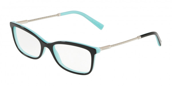 Tiffany & Co. TF2169F Eyeglasses, 8055 BLACK ON TIFFANY BLUE (BLACK)