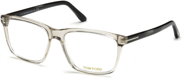 Tom Ford FT5479-B Eyeglasses, 020 - Shiny Grey / Black Horn
