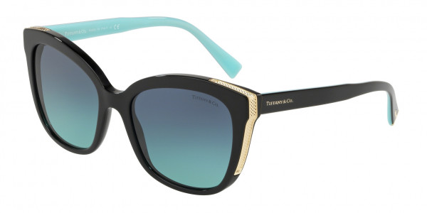 Tiffany & Co. TF4150F Sunglasses, 80019S BLACK (BLACK)