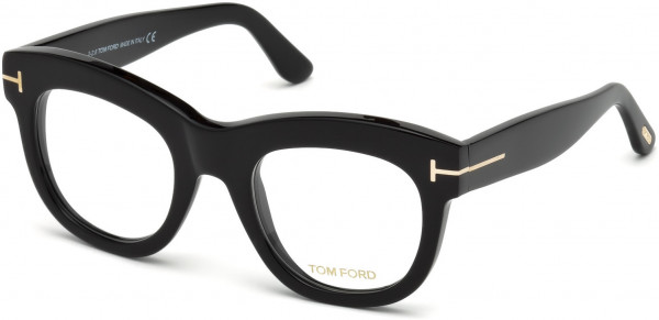 Tom Ford FT5493 Eyeglasses, 001 - Shiny Black