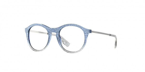 Burberry BE2287 Eyeglasses, 3772 TOP GLITTER ON GRADIENT BLUE (BLUE)