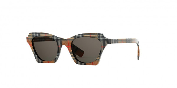 Burberry BE4283F Sunglasses, 3778/3 VINTAGE CHECK (MULTI)