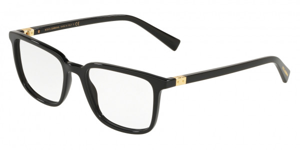 Dolce & Gabbana DG3304F Eyeglasses, 501 BLACK