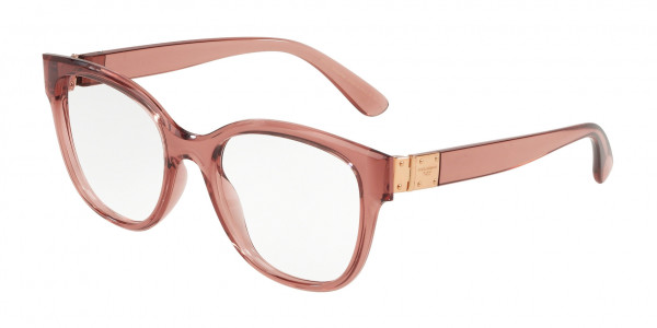 Dolce & Gabbana DG5040 Eyeglasses, 3148 TRANSPARENT PINK (PINK)
