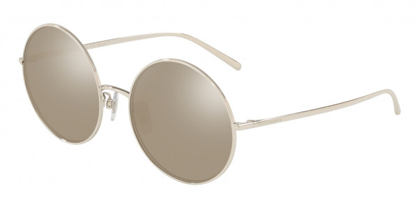 Dolce & Gabbana DG2215K Sunglasses, K05/6G SILVER PLATED GOLD (SILVER)