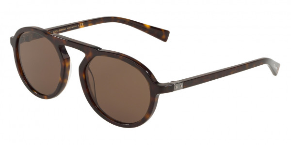 Dolce & Gabbana DG4351 Sunglasses, 502/73 HAVANA