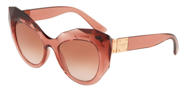 Dolce & Gabbana DG6122 Sunglasses, 314813 TRANSPARENT PINK