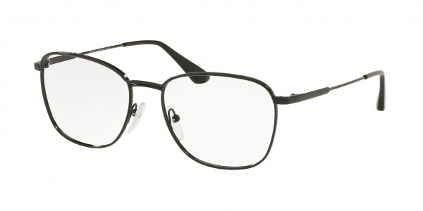 Prada PR 57VV CONCEPTUAL Eyeglasses, 1AB1O1 BLACK (HAVANA)