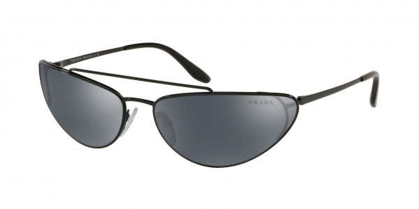 Prada PR 62VS CATWALK Sunglasses, 1AB5L0 BLACK (BLACK)