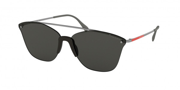 Prada Linea Rossa PS 52US LIFESTYLE Sunglasses, 6BJ5S0 GUNMETAL GREY (GREY)