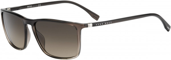 HUGO BOSS Black Boss 0665/N/S Sunglasses, 0NUX Brown Gray