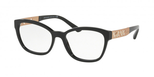 Bvlgari BV4153B Eyeglasses, 501 BLACK (BLACK)