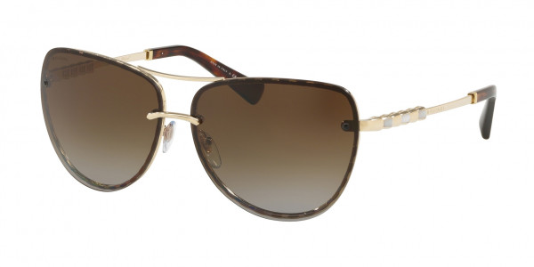 Bvlgari BV6113KB Sunglasses, 2041T5 PALE GOLD PLATED (GOLD)