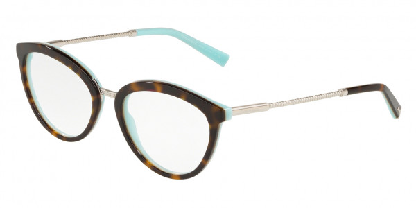 Tiffany & Co. TF2173F Eyeglasses, 8134 HAVANA/BLUE