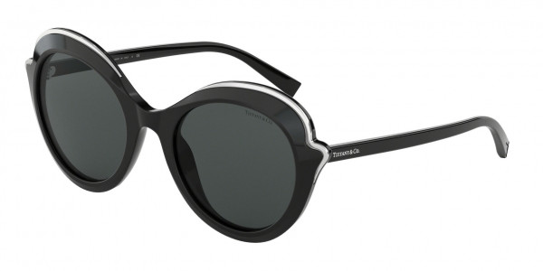 Tiffany & Co. TF4155 Sunglasses, 80013F BLACK (BLACK)