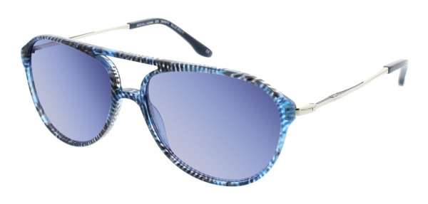 BCBGMAXAZRIA DAINTY Sunglasses, Blue Multi