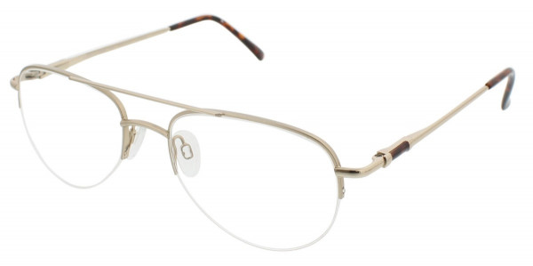 ClearVision WALTER A II Eyeglasses, Gold