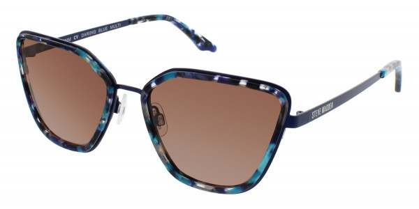 Steve Madden DARIING Sunglasses, Blue Multi