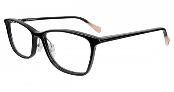 Lucky Brand D216 Eyeglasses, BLACK (0BLA)