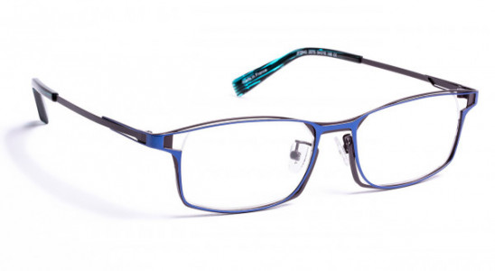 J.F. Rey JF2842 Eyeglasses, AF JF2842 2075 BLUE / PLUM (2075)