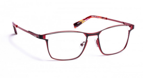 J.F. Rey JF2834 Eyeglasses, BLACK / RED (0030)