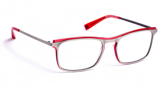 J.F. Rey JF2823 Eyeglasses, ANTIK SILVER / RED (1030)