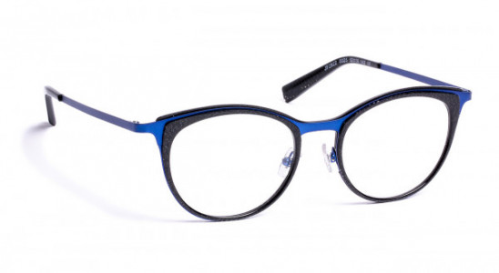 J.F. Rey JF2822 Eyeglasses, NICE BLACK/BLUE (0025)