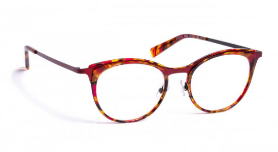 J.F. Rey JF2822 Eyeglasses, DEMI RED/RED (3535)