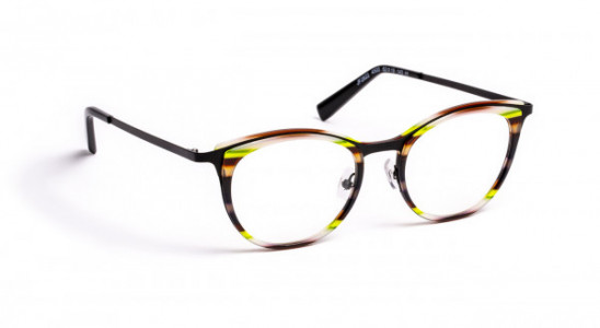 J.F. Rey JF2822 Eyeglasses, STRIPES GREEN BROWN/BLACK limited edition (4500)