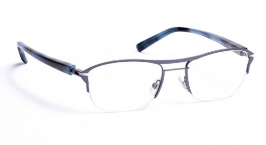 J.F. Rey JF2817 Eyeglasses, BLUE GREY / BURGUNDY (0735)