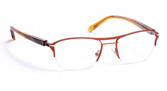 J.F. Rey JF2817 Eyeglasses, BRICK / KAKHI (6045)