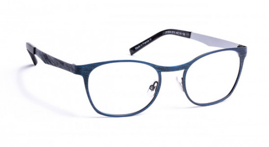 J.F. Rey JF2804 Eyeglasses, BRUSHED BLUE / SILVER (2013)