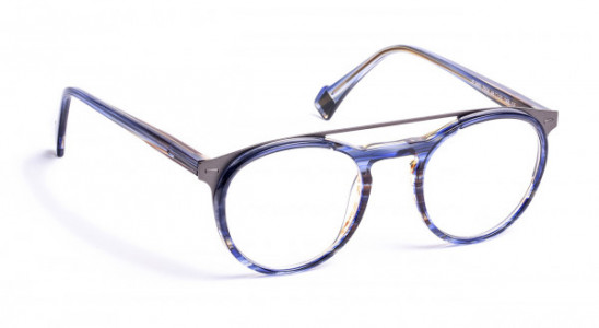 J.F. Rey JF1480 Eyeglasses, BLUE P.SMITH / GUN (2504)