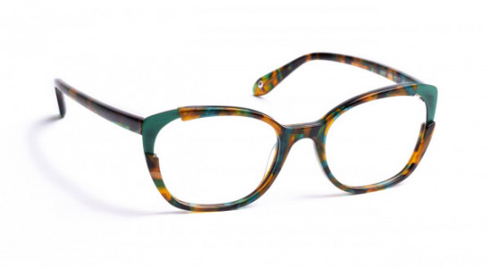 J.F. Rey PA061 Eyeglasses, DEMI GREEN/BRUSHED GREEN (4545)