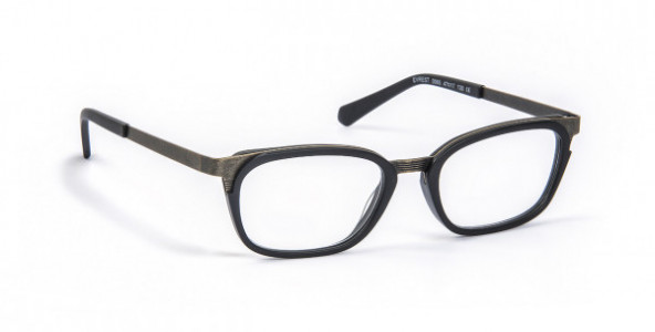 J.F. Rey EVEREST Eyeglasses, MATT BLACK/ANTIC BRONZE 8/12 BOY (0065)