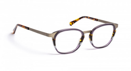 J.F. Rey CACTUS Eyeglasses, DEMI/BROWN/GREY 12/16 BOY (1090)