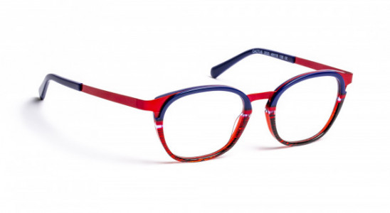 J.F. Rey CACTUS Eyeglasses, BLUE/RED 12/16 BOY (2530)