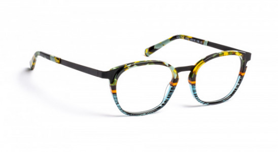 J.F. Rey CACTUS Eyeglasses, GRADIENT DEMI/ORANGE 12/16 BOY (4560)