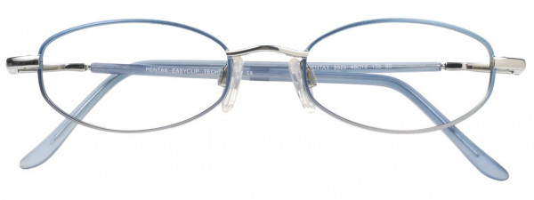 Pentax P9928 Eyeglasses, 080 - Blue/Silver