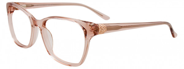 Takumi TK1095 Eyeglasses, 030 - Light Pink Crystal