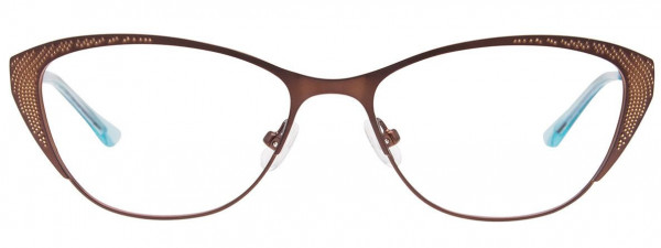 Takumi TK1072 Eyeglasses, 010 - Satin Dark Brown & Gold