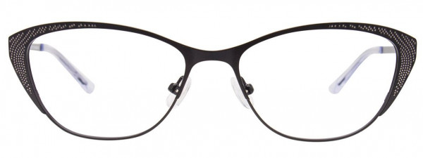 Takumi TK1072 Eyeglasses, 090 - Satin Black & Silver