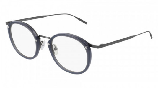 Tomas Maier TM0063O Eyeglasses, 004 - GREY with SILVER temples
