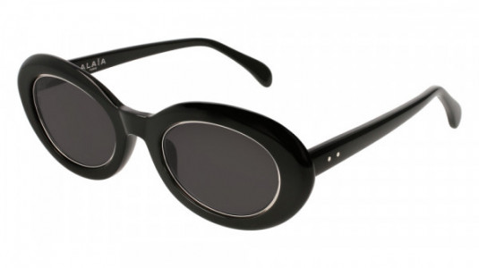 Azzedine Alaïa AA0006S Sunglasses, 001 - BLACK with GREY lenses