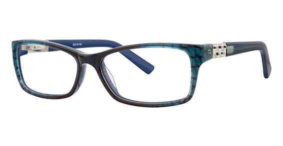 Vivian Morgan 8073 Eyeglasses, Turquoise Snake