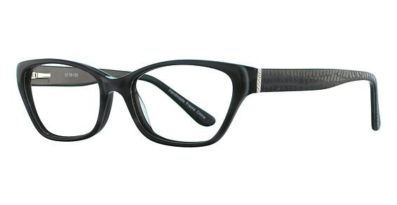 Vivian Morgan 8064 Eyeglasses, Black Croco