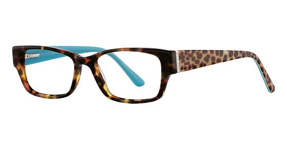 Vivian Morgan 8053 Eyeglasses, Tortoise/Turq Cat